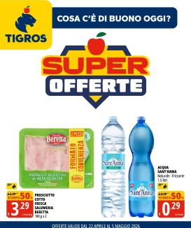 tigros - Volantino attuale di Tigros valido dal mercoledì 22/04/2026 al martedì 05/05/2026