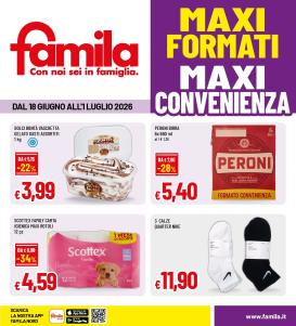 famila - Volantino futuro Famila valido dal giovedì 18/06/2026 al mercoledì 01/07/2026