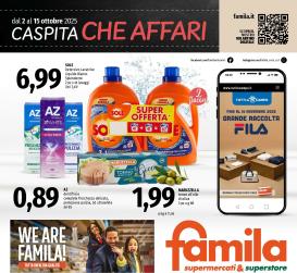 famila - Volantino Famila - Supermercati & Superstore valido dal 02/10 al 15/10