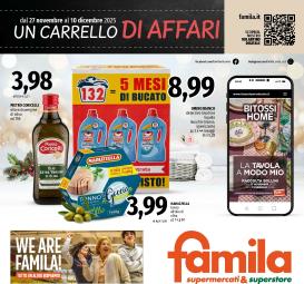 famila - Volantino Famila - Supermercati & Superstore valido dal 27/11 al 10/12