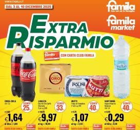 famila - Volantino Famila - Extra Risparmio valido dal 03/12 al 10/12