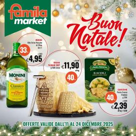 famila - Volantino Famila market valido dal 11/12 al 24/12