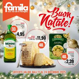 famila - Volantino Famila valido dal 11/12 al 24/12
