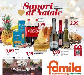 famila - Volantino Famila - Supermercati & Superstore valido dal 11/12 al 24/12