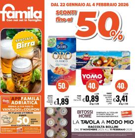 famila - Volantino Famila valido dal 22/01 al 04/02
