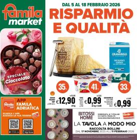 famila - Volantino Famila market valido dal 05/02/2026 al 18/02/2026