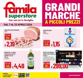 famila - Volantino attuale di Famila - Superstore valido dal martedì 07/04/2026 al mercoledì 22/04/2026