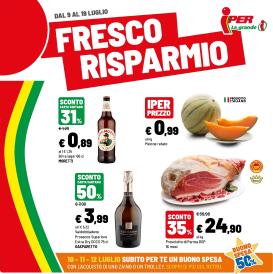 iper - Volantino attuale di Iper valido dal giovedì 09/07/2026 al domenica 19/07/2026