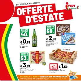 iper - Volantino attuale di Iper valido dal giovedì 30/07/2026 al domenica 09/08/2026