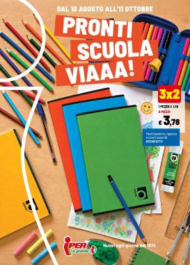 iper - Volantino attuale di Iper - Pronti, Scuola, Via! valido dal lunedì 10/08/2026 al domenica 11/10/2026