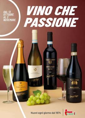 iper - Volantino Iper - Vino che Passione valido dal 13/10 al 02/11