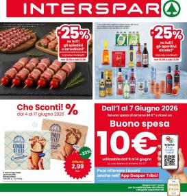 interspar - Volantino attuale di INTERSPAR valido dal giovedì 04/06/2026 al mercoledì 17/06/2026