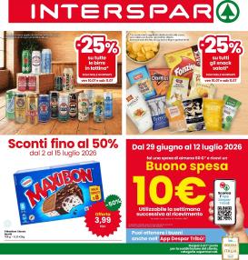 interspar - Volantino attuale di INTERSPAR valido dal giovedì 02/07/2026 al mercoledì 15/07/2026
