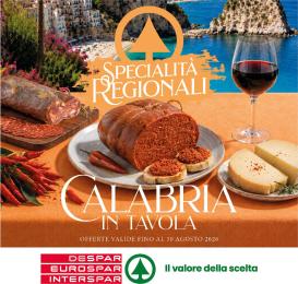 interspar - Volantino attuale di INTERSPAR - Specialità regionali valido dal lunedì 20/07/2026 al domenica 30/08/2026