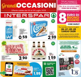 interspar - Volantino attuale di INTERSPAR valido dal lunedì 20/07/2026 al mercoledì 29/07/2026