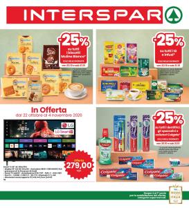 interspar - Volantino attuale di INTERSPAR valido dal giovedì 22/10/2026 al mercoledì 04/11/2026