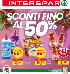 interspar - Volantino INTERSPAR valido dal 09/10 al 22/10