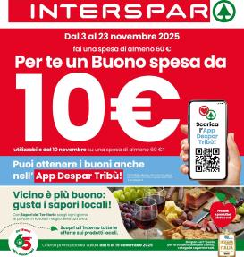 interspar - Volantino INTERSPAR valido dal 06/11 al 19/11