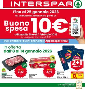 interspar - Volantino INTERSPAR valido dal 08/01 al 14/01