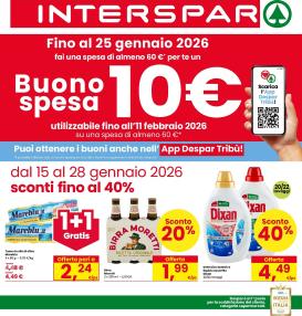 interspar - Volantino INTERSPAR valido dal 15/01 al 28/01