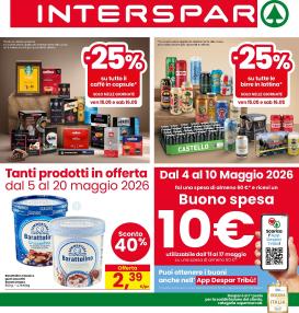 interspar - Volantino attuale di INTERSPAR valido dal martedì 05/05/2026 al mercoledì 20/05/2026