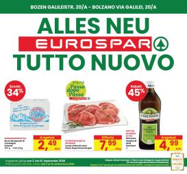 eurospar - Volantino attuale di Eurospar - Bozen, Bolzano valido dal giovedì 03/09/2026 al mercoledì 16/09/2026
