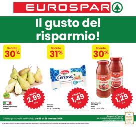 eurospar - Volantino attuale di Eurospar valido dal giovedì 15/10/2026 al mercoledì 28/10/2026