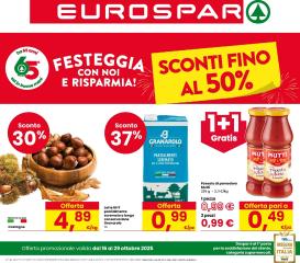 eurospar - Volantino Eurospar valido dal 16/10 al 29/10