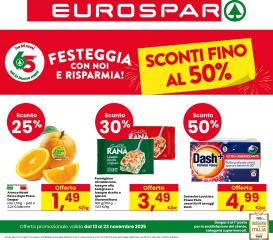 eurospar - Volantino Eurospar valido dal 13/11 al 23/11