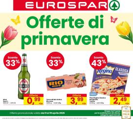 eurospar - Volantino attuale di Eurospar valido dal giovedì 09/04/2026 al domenica 19/04/2026