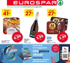 eurospar - Volantino attuale di Eurospar valido dal giovedì 30/04/2026 al mercoledì 13/05/2026