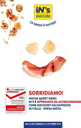 in-s - Volantino In's valido dal 24/09 al 05/10