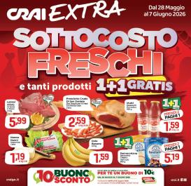 crai - Volantino attuale di Crai - Extra valido dal giovedì 28/05/2026 al domenica 07/06/2026