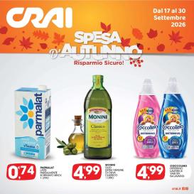 crai - Volantino attuale di Crai - Palermo Sicilia valido dal giovedì 17/09/2026 al mercoledì 30/09/2026