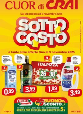 crai - Volantino Crai valido dal 30/10 al 08/11