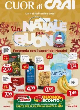 crai - Volantino Crai - Cuor di Crai valido dal 04/12 al 14/12