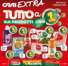 crai - Volantino Crai - Extra valido dal 19/02/2026 al 27/02/2026