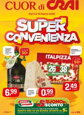 crai - Volantino Crai - Cuor di Crai valido dal 05/03/2026 al 15/03/2026