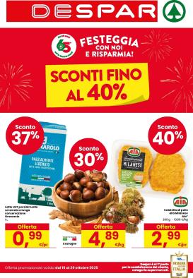 despar - Volantino Despar valido dal 16/10 al 29/10