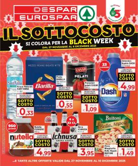 despar - Volantino Despar - Black Week valido dal 27/11 al 10/12