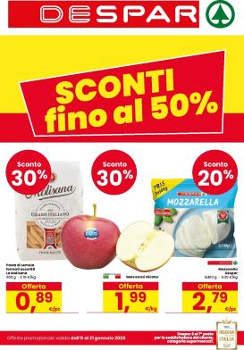 despar - Volantino Despar valido dal 08/01 al 21/01