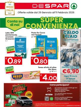 despar - Volantino Despar - Vercelli valido dal 29/01 al 11/02