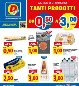 dpiu - Volantino DPiù valido dal 13/10 al 26/10