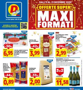 dpiu - Volantino DPiù valido dal 11/12 al 21/12