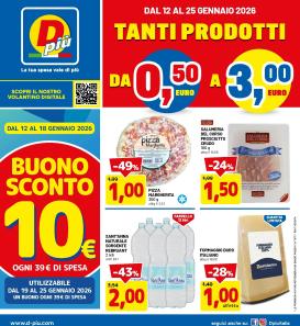 dpiu - Volantino DPiù valido dal 12/01 al 25/01