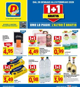 dpiu - Volantino DPiù valido dal 26/01 al 08/02