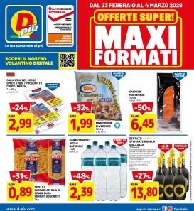 dpiu - Volantino DPiù valido dal 23/02/2026 al 04/03/2026