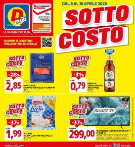 dpiu - Volantino DPiù valido dal 09/04/2026 al 18/04/2026