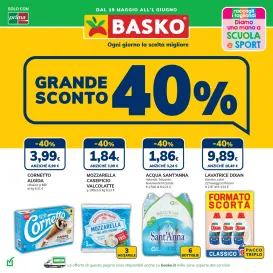 basko - Volantino attuale di Basko valido dal martedì 19/05/2026 al lunedì 01/06/2026