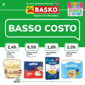 basko - Volantino attuale di Basko valido dal martedì 16/06/2026 al lunedì 29/06/2026